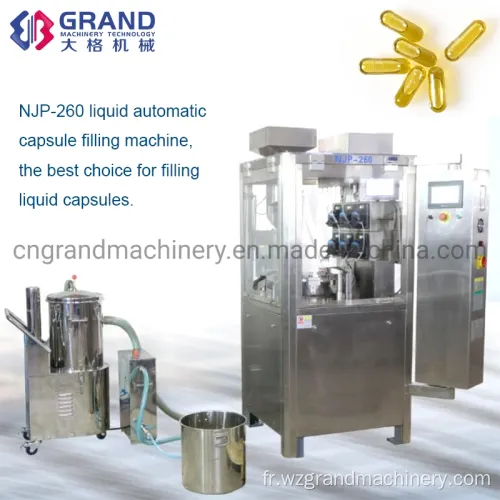 Capsule d&#39;huile nutritive Machine d&#39;emballage NJP-260